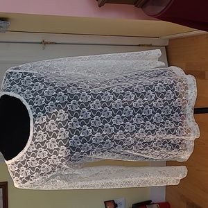 Ladies see through long sleeved top by Covington